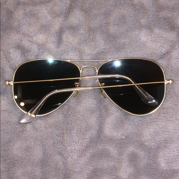 Ray bans aviator blue/purple iridescent